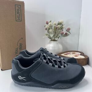 Kuru Chicane On Your Feet Comfort Sneaker Lead Gray Slate Gray Men 12.5 M NWB